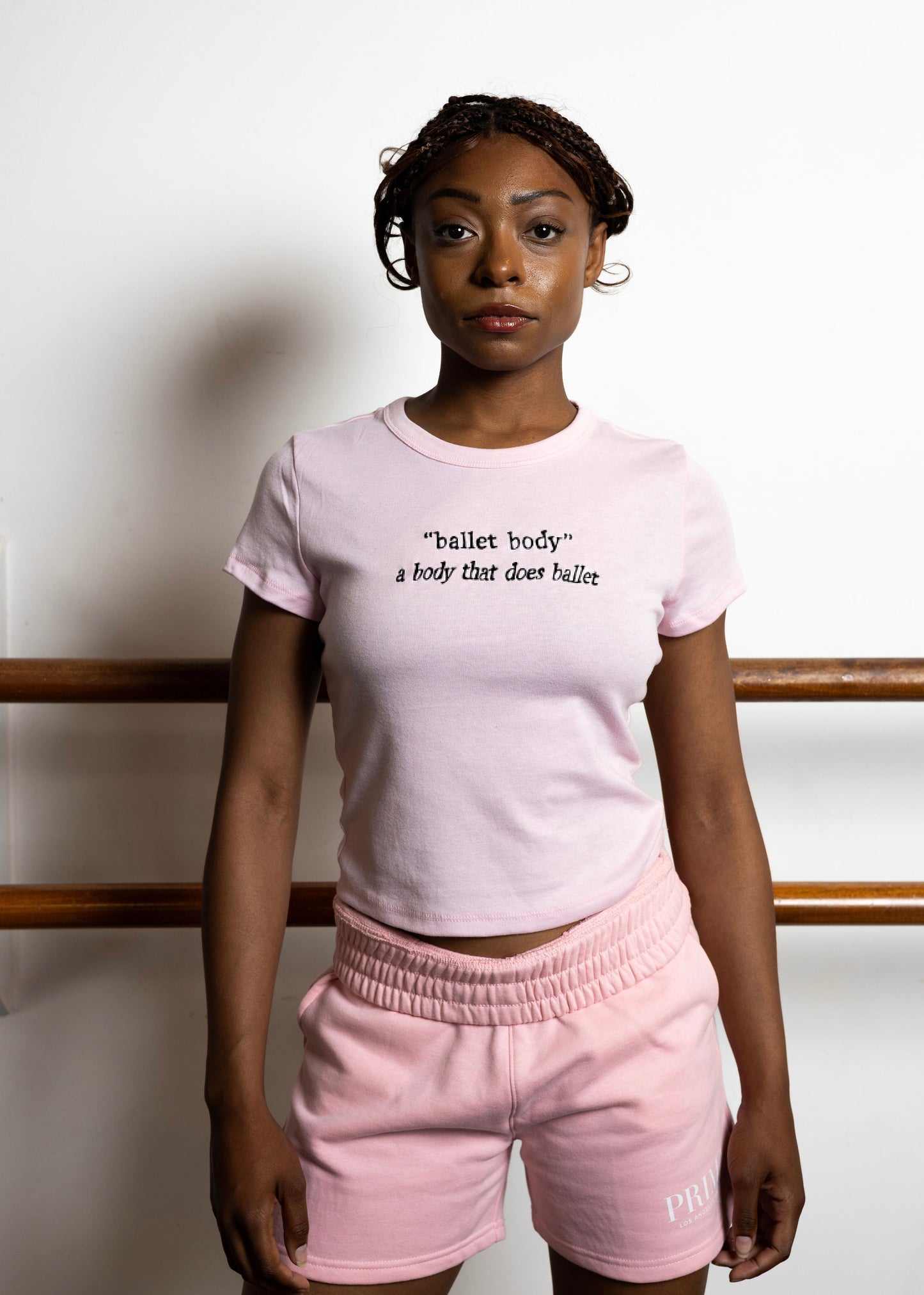 "ballet body" baby tee